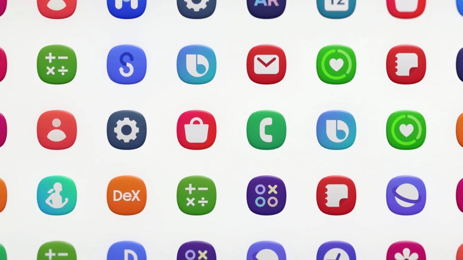 Nuevos iconos de One UI 5