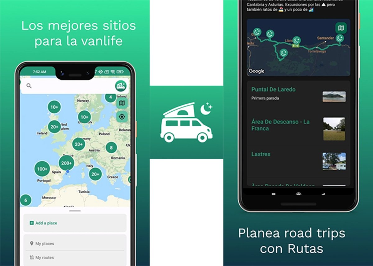 Planea tus rutas con Campernight