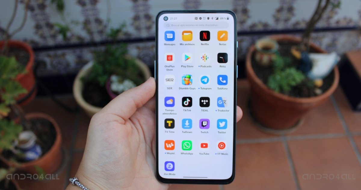Apps en el OnePlus Nord 2T