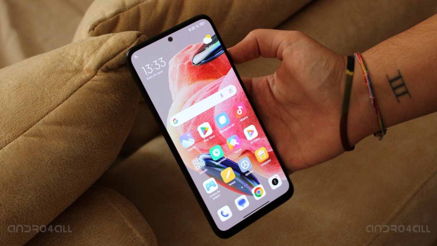 Pantalla de inicio del Redmi Note 12 4G