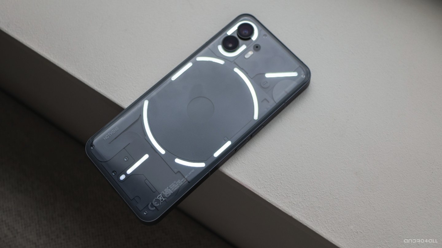 Interfaz Glyph en el Nothing Phone 2