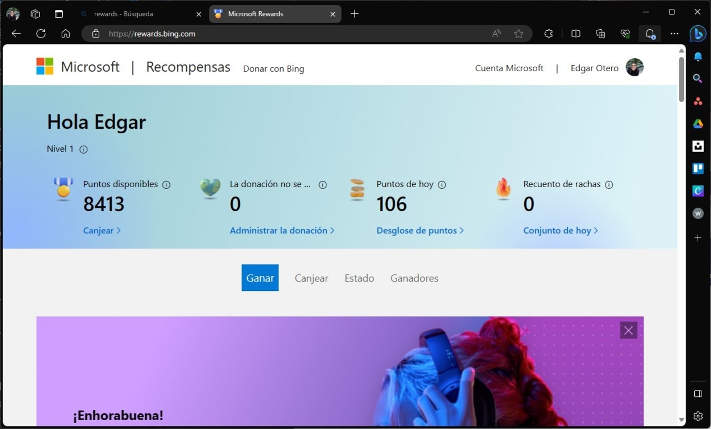 Cómo funciona Microsoft Bing Rewards y cómo puedes usarlo para ganar dinero