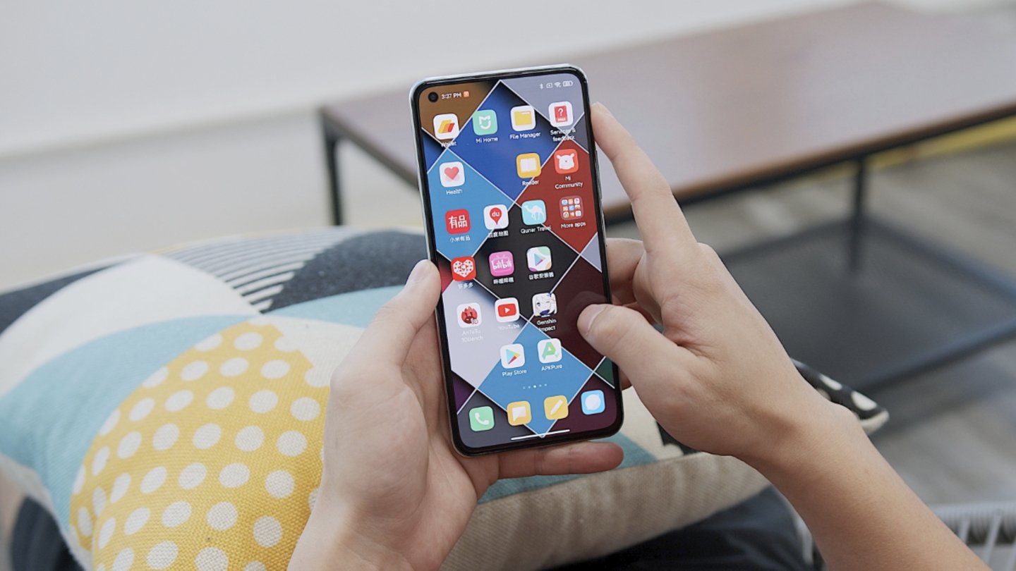 MIUI en un smartphone Android