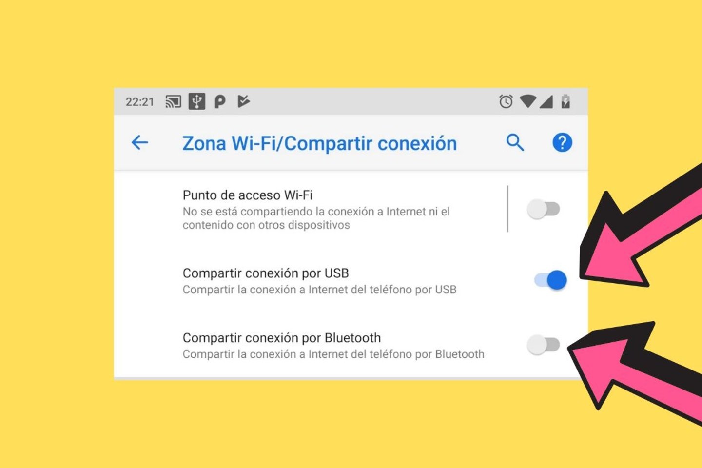 Qué es el tethering: todas las formas de compartir datos móviles