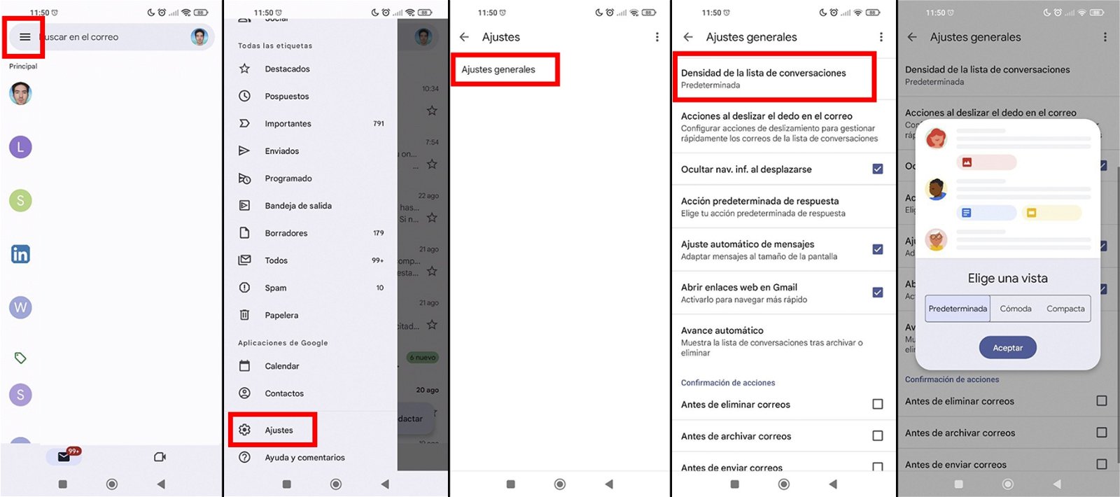 8 trucos de Gmail para Android: tus correos del móvil a otro nivel