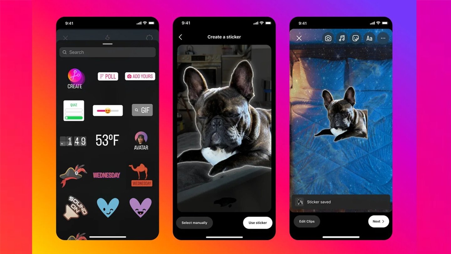 Instagram se actualiza con nuevos filtros, stickers con IA y mucho más