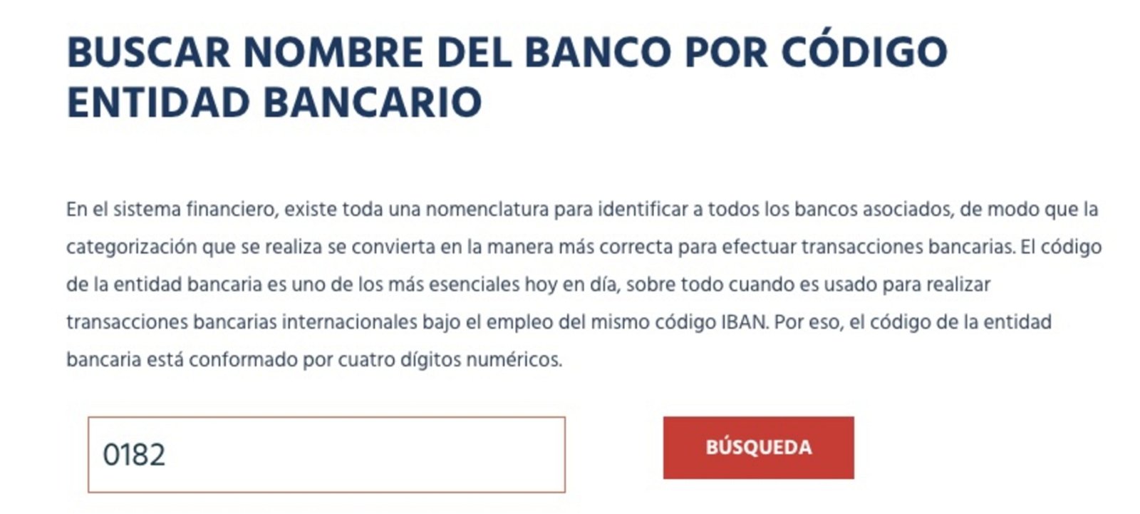 Cómo saber qué banco es por el IBAN