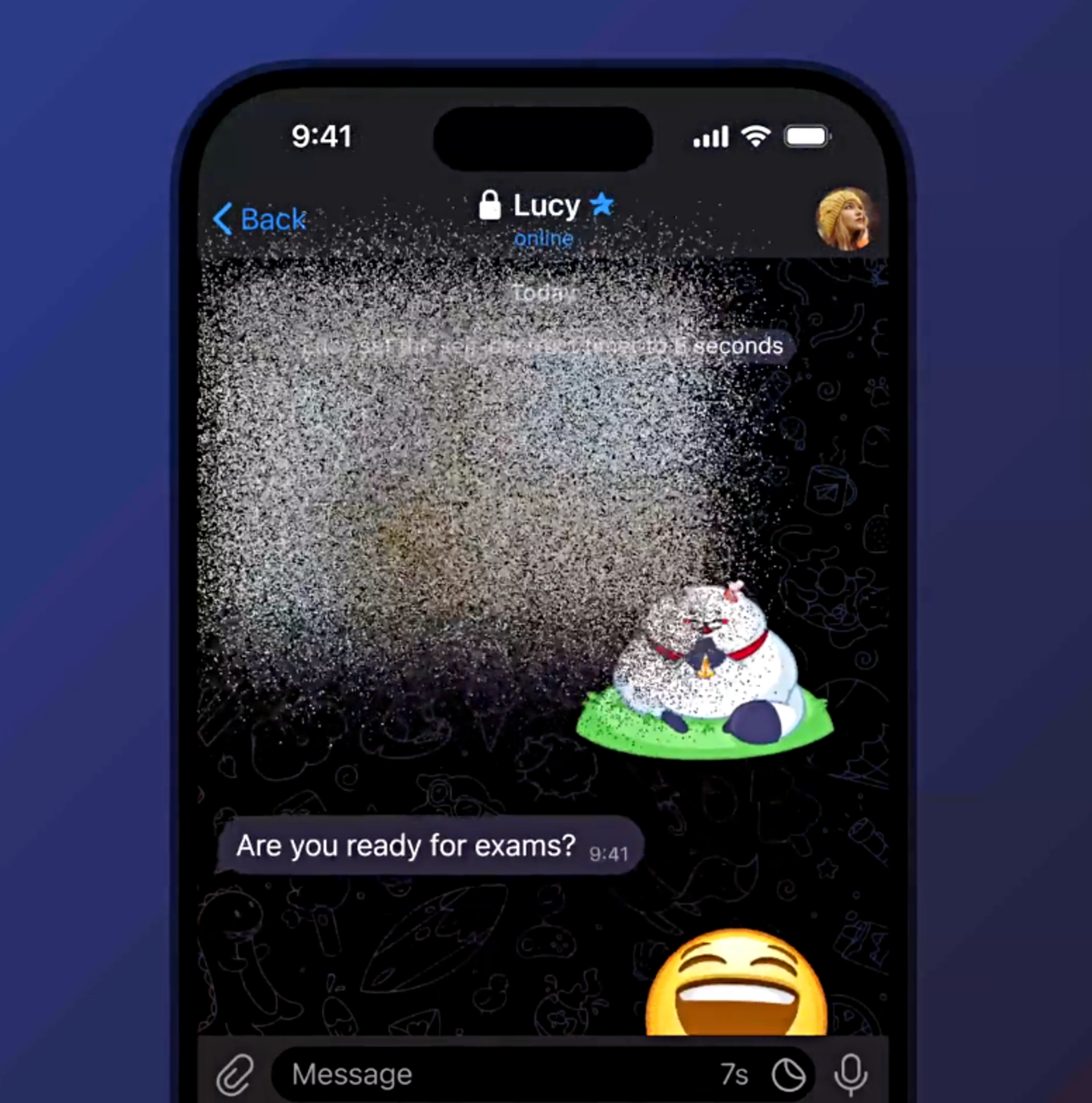 Telegram efecto Thanos