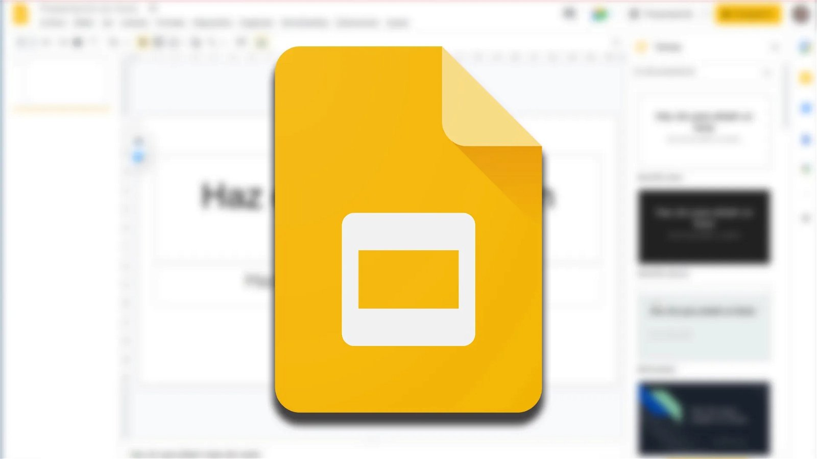 Logitipo de Google Slides